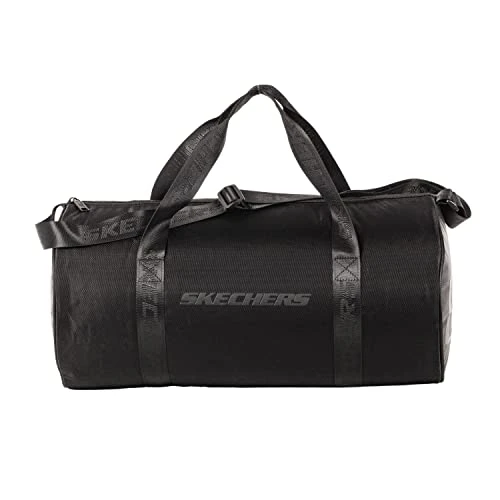 Men's and Women's Large Locker Duffle Bag, One Size, Black