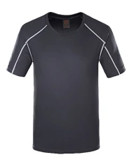 Mens and Womens Sport T Shirts Running Tops Training Tee Short Sleeve Sportswear Outdoor Quick-Drying T-Shirt M Grey 2XL Mens and Womens Sport T Shirts Running Tops Training Tee Short Sleeve Sportswear Outdoor Quick-Drying T-Shirt M Grey 2XL