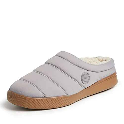 Men's Andre Sport Lounge Clog Slipper, Medium Grey, Small UK