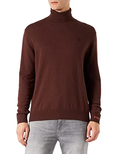 Men's Andre Turtle Neck Long Sleeves Knits, 886TRUFFLE, XL