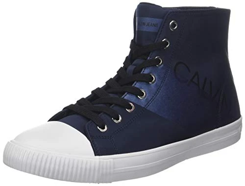 Men's Antani Nylon/Metal Film Hi-Top Trainers, Blue (Navy/Metal Blue 000), 8.5 UK (43 EU)