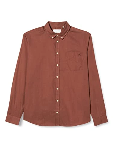 Men's Anton Bd Ls Lyocell Shirt, 181326/Nutmeg, XL