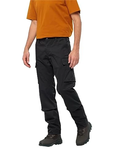 Men's Arctic Road Cargo M Hiking Trousers, Black, 46 (EU)