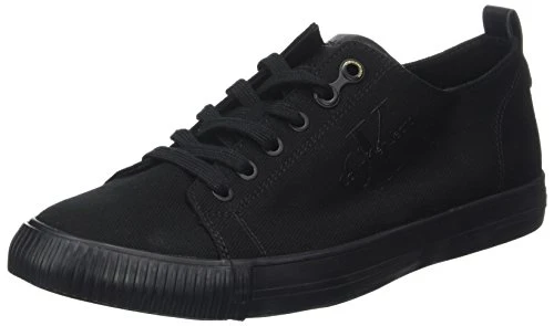 Men’s Arnold Canvas Low-Top Sneakers, Black (black), 40 EU