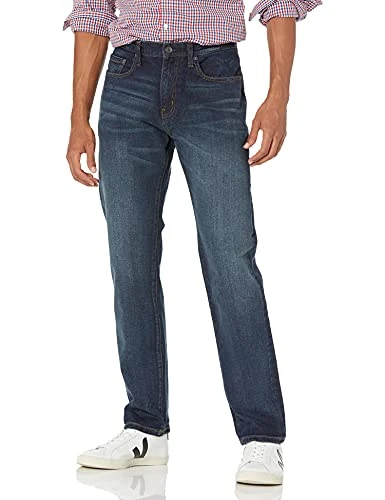 Men's Athletic-Fit Stretch Jean, Dark Wash, 32W / 28L