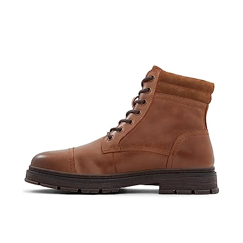 Men's Atwood Combat Boot, Cognac, 7 UK