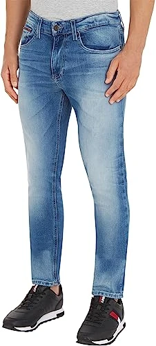 Men's Austin Slim Tapered Wlbs Jeans, Wilson Light Blue Stretch, 34W / 32L