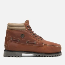 Mens Authentics Eye Vintage Craft Leather Boots - Tan
