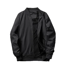 Mens Autumn Bomber Jackets Casual Lightweight Windbreaker Sports Jacket Cargo Outwear Jackets For Men