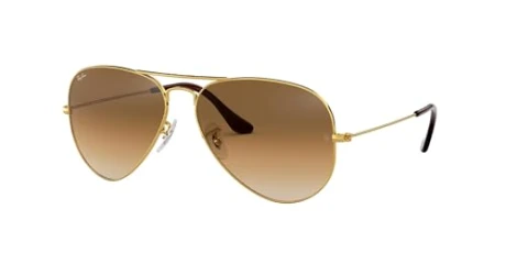 Men's Aviator Sunglasses, Brown, 62 mm UK