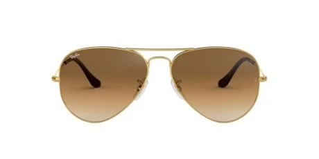 Men's Aviator Sunglasses, Gold (Goldfarben), L UK