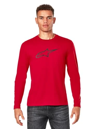 Men's Backhand Ls CSF Tee T-Shirt, red, L