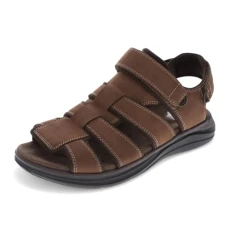 Men's Banbury Fisherman Sandal, Dark Tan, 9