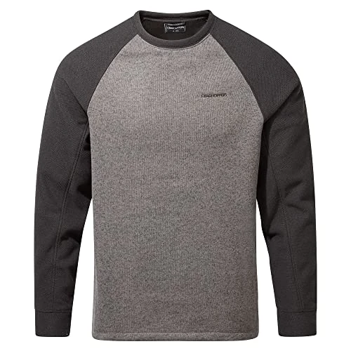 Men's Barker Jumper, Quarry Grey Marl, S