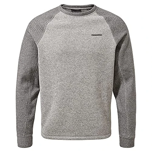 Men's Barker Jumper Sweater, DoveGrey MRL, L