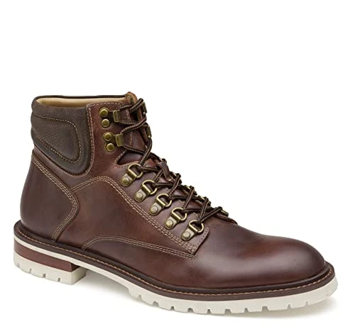 Men's Barrett Alpine Boot Lace Up, Mahogany Full Grain, 8 UK