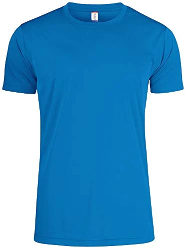 Men's Basic Active Tee T Shirt, Royal, L UK