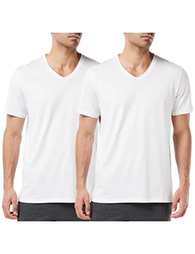 Men's Basic Cotton Undershirt T-Shirt, White, 3XL