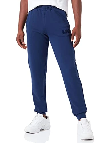 Men's Baska Sweat Pants Slacks, Medieval Blue, S