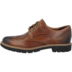 Men's Batcombe Wing Brogues, Brown, 12 UK