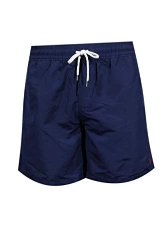Mens Bathing Suit Bottoms, Navy (No Pocket), X-Large