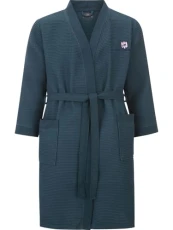 Men's Bathrobe Aretti, petrol, 4XL