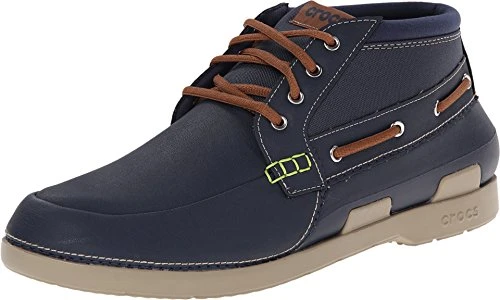 Mens Beach Line Boat Chukka Boots 15924-4BB-640 Navy/Clay 8 UK, 42 EU, 8 US