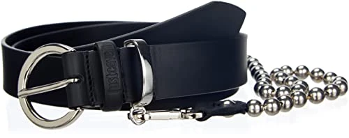 Men's Belt, 900a Black/Nickel Finishing, 110