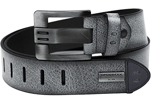 Men's Belt Model 08 Black 95cm x 4,7cm