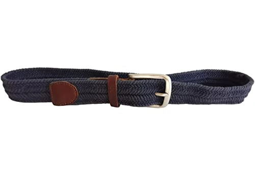 Men's belt, Perpignan belt, Navy, PM020555, 95 cm