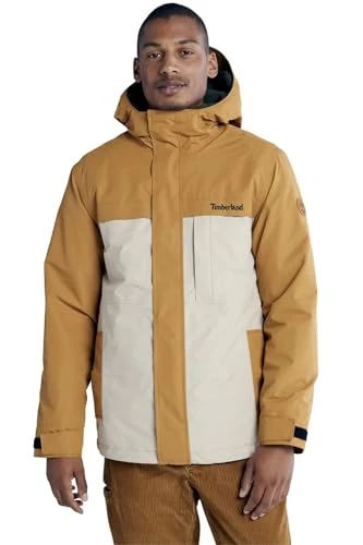 Mens Benton 3-in-1 Anorak Parka Coat Tan M, Wheat Boot, M