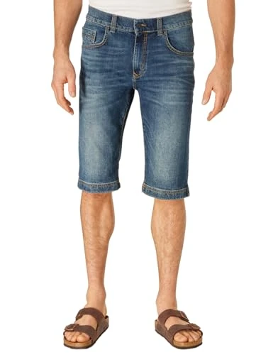 Men's Bermuda Shorts Rouven | Men's Jeans | Short Trousers | Leisure | Modern Fit | Blue Denim/Washe