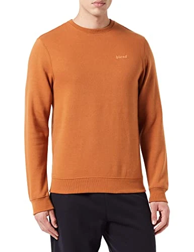 Men's Bhdownton Crew Neck Sweatshirt, 181154_glazed ginger, S