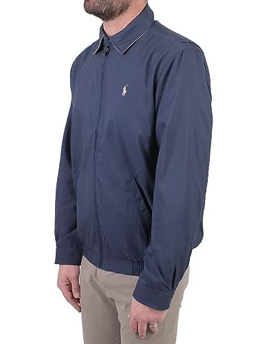 Men's Bi Swing Wb (New Fit) W/pp Bomber Jacket, Blue (French Navy A4560), Small (Size: 36)