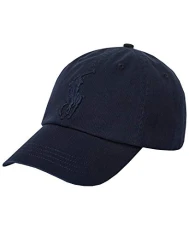 Men's Big Pony Chino Cap, Navy (One Size), Navy, One size Men's Big Pony Chino Cap, Navy (One Size), Navy, One size
