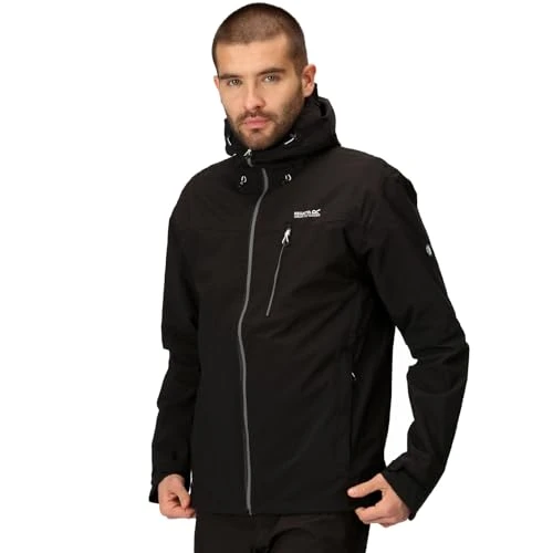 Mens Birchdale Waterproof Walking Jacket - Black Magnet - L