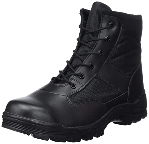 Men's Black Security Half Boots - UK Size 9 (Euro 43)