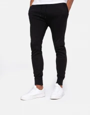 Men's Black Slim Fit Joggers