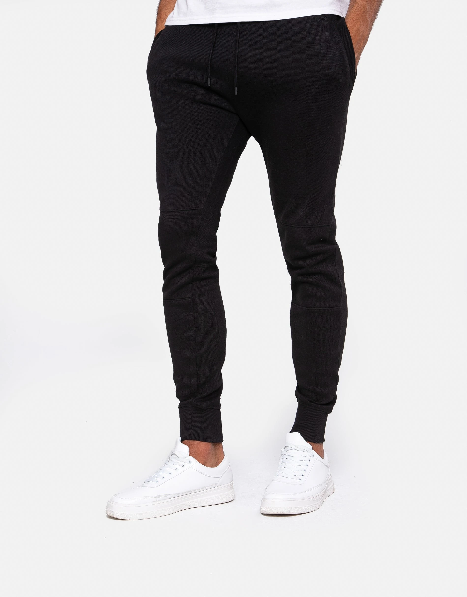 Men's Black Slim Fit Joggers