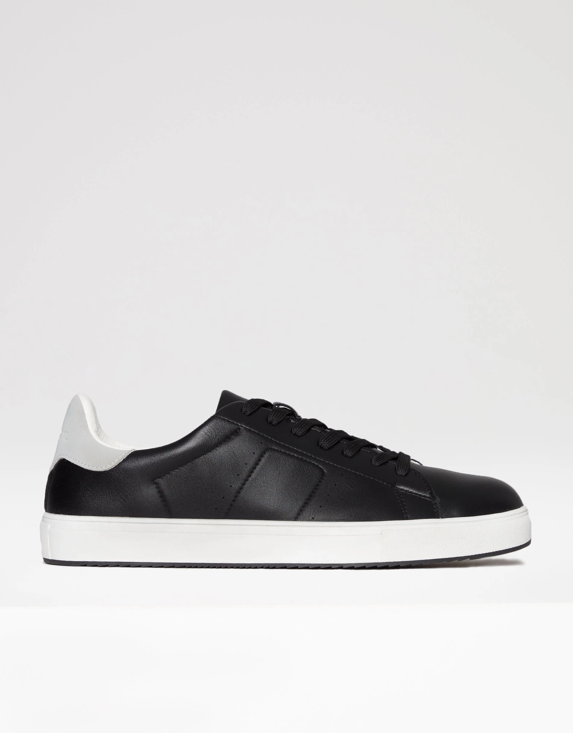 Men's Black Sport Lite Smart Casual Court Trainers