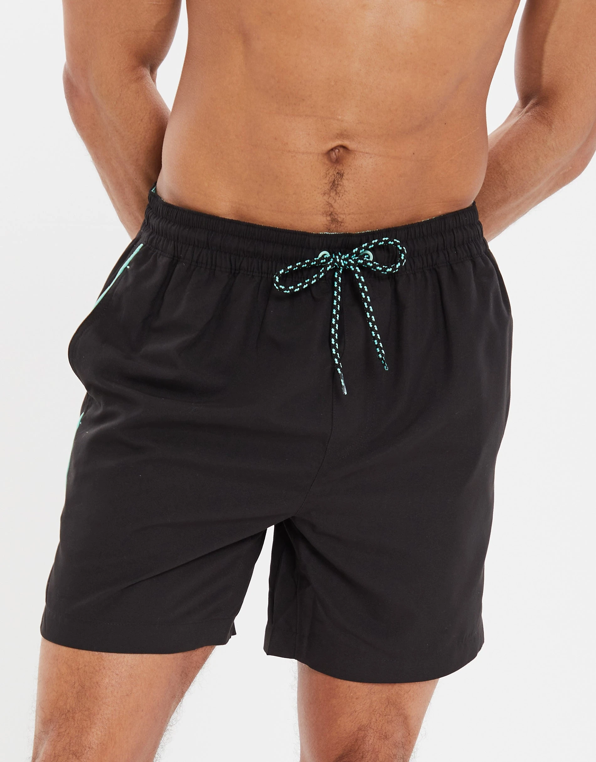 Men's Black Swim Shorts