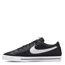 Mens Black/White Court Legacy Trainers