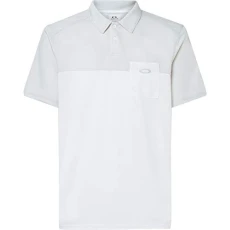 Men's Blocked Gravity Polo Shirt, White, S