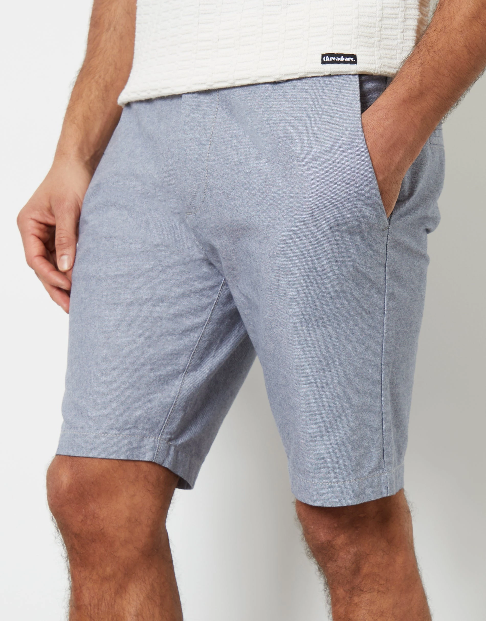 Men's Blue Chino Shorts