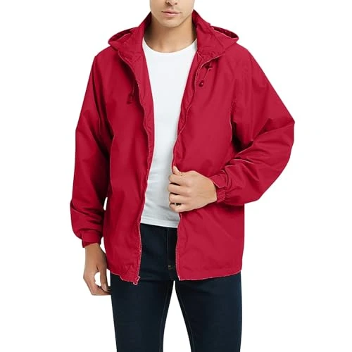 Mens Blue Coat Sale Mens Coats and Jackets Winter Showerproof Jacket Mens Lightweight Waterproof Jacket Navy Bomber Jacket Heated Jacket for Men Zip for Jacket Sale
