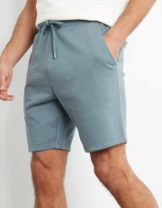 Men's Blue Grey Sweat Shorts