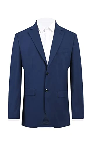 Mens Blue Suit Jacket Regular Fit-42S