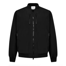 Mens Bomber Jacket Black 4XL