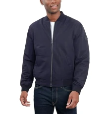 Men's Bomber Jacket, Blue, XL