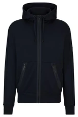 Mens Bomber Jacket Outerwear Top Dark Blue S